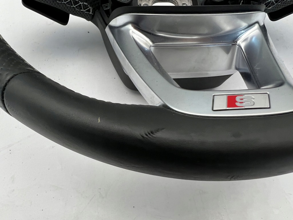 фото №6, Audi q7 q8 4m s-line s воздуховод ultifunkcja кожа лепестки переключения