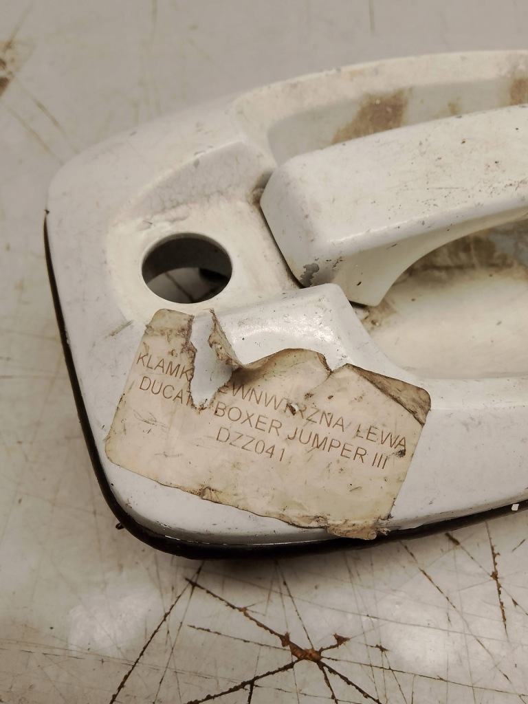 Ducato boxer jumper iii ручка наружная левая dzz041 Оригинал