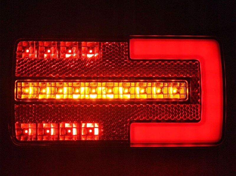 фото №4, Лампа задняя комбинированная прицеп neon led 12v 24v