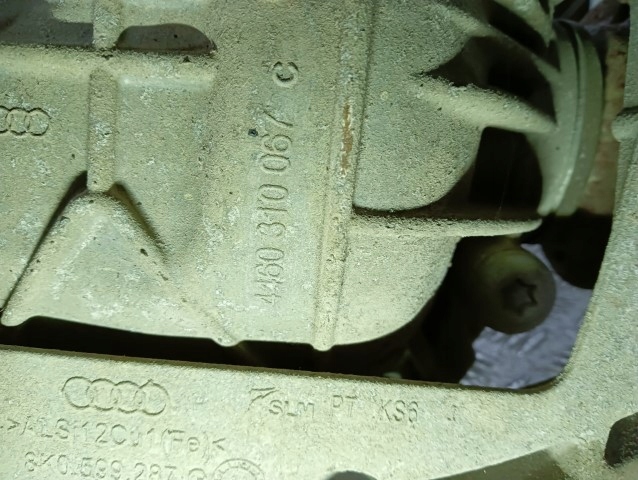 фото №8, Дифференциал дифференциал мост задняя audi q5 8r 2.0 tdi 08-16