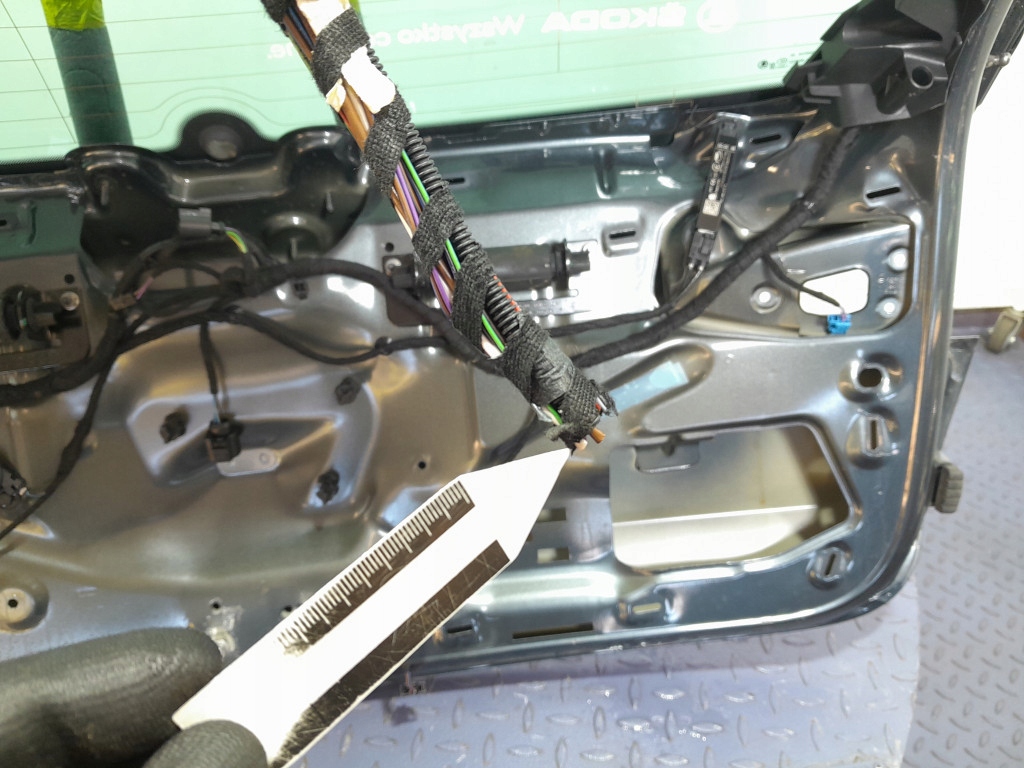 фото №11, Skoda octavia iv kombi задняя крышка багажника багажника lf7y