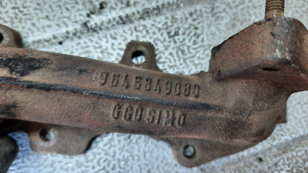 фото №5, Коллектор выпускной volvo v50 c30 s40 9646849080