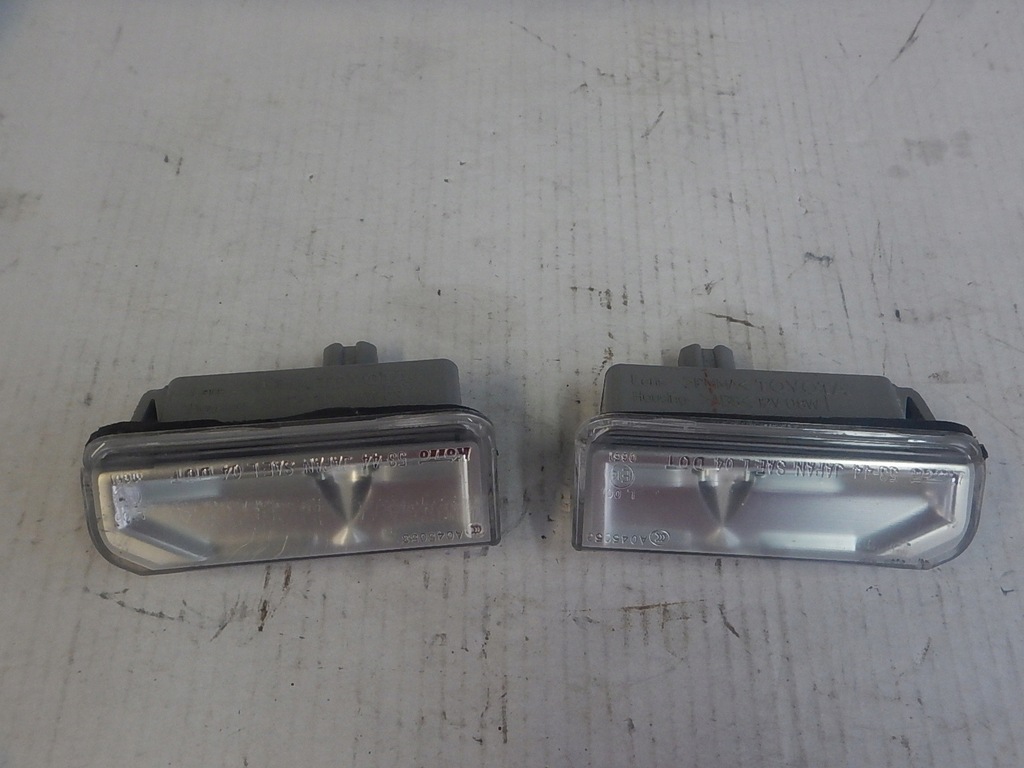 фото №1, Lexus is is220 is250 ii фонари лампа регистрационного