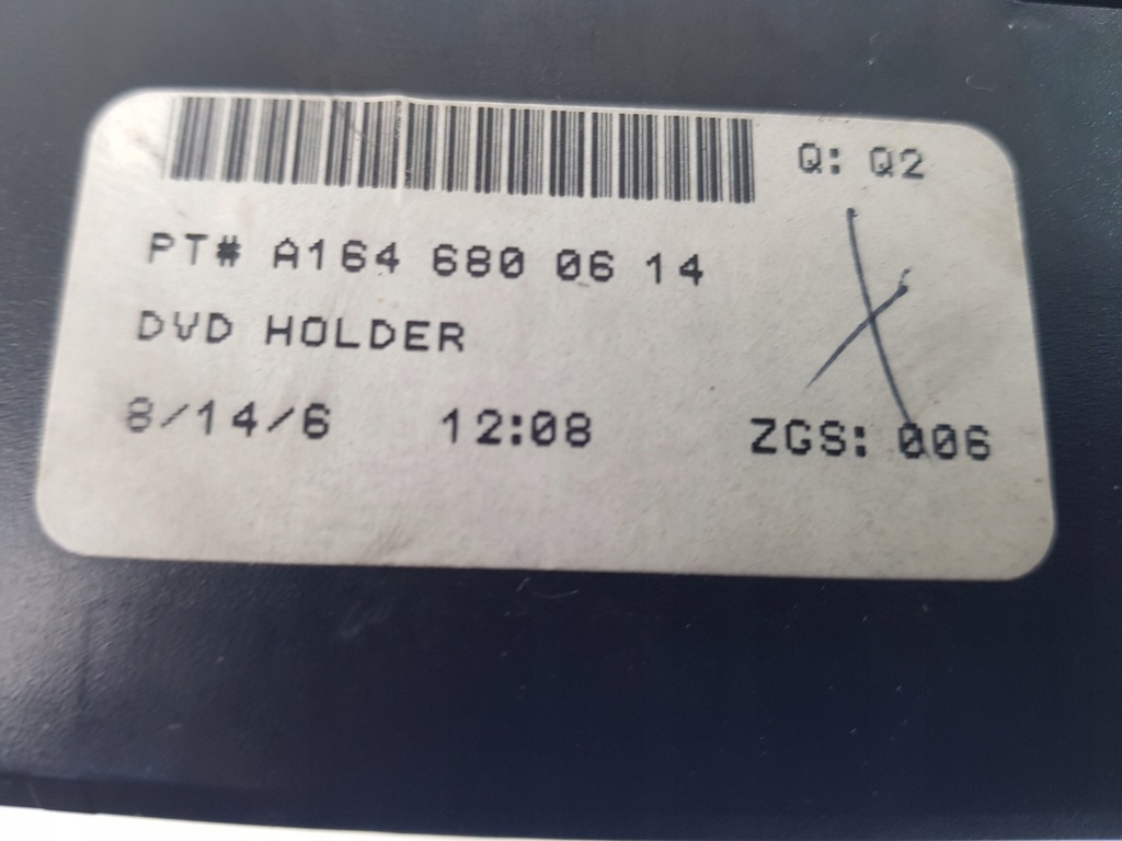 фото №6, Mercedes r w251 считыватель проигрыватель dvd оригинал