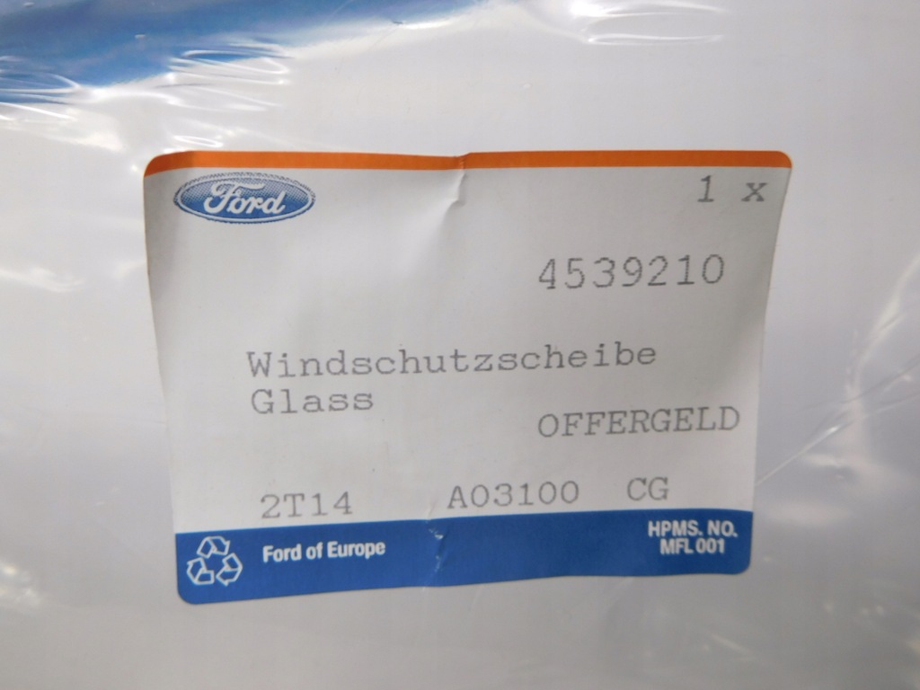 фото №6, Стекло передняя лобовое ford transit / tourneo connect 2002-2013 оригинальный номер 4539210
