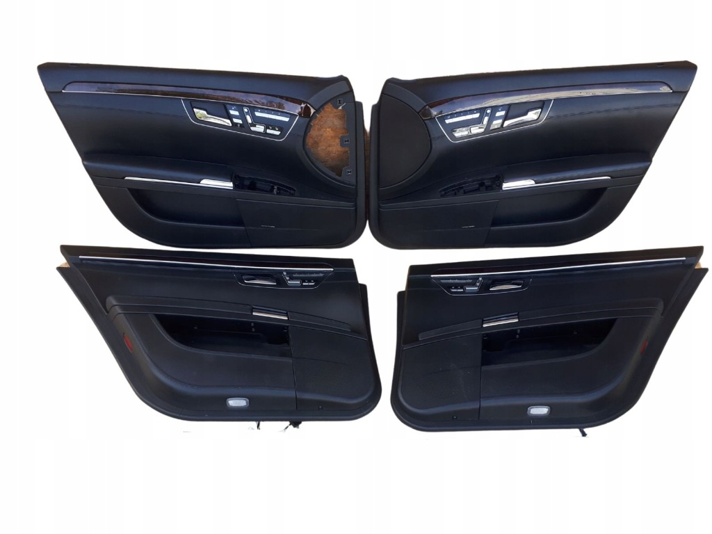 фото №5, Сидіння заднє сидіння обшивки оббивка mercedes w221 lift long