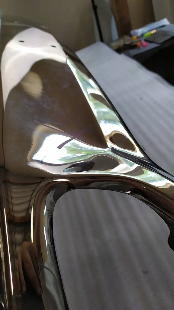 фото №11, Хром бампер накладка перед dodge ram v 2018-