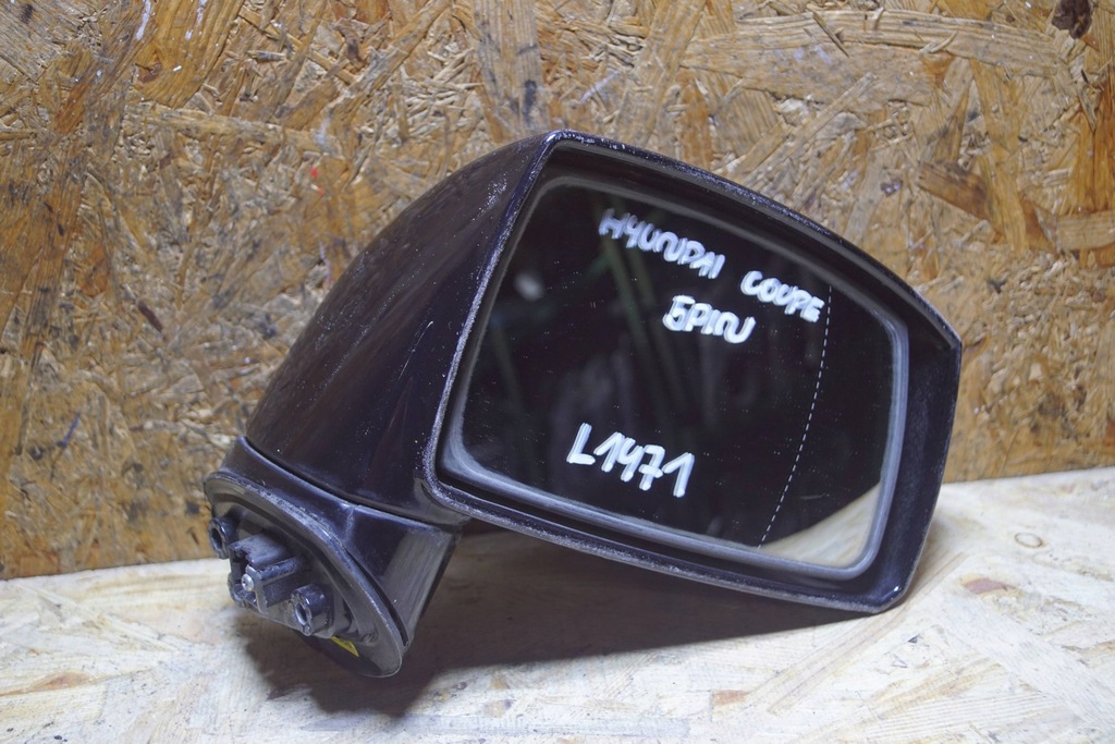 фото №13, Дзеркало праве hyundai coupe ii 5 pin l1471