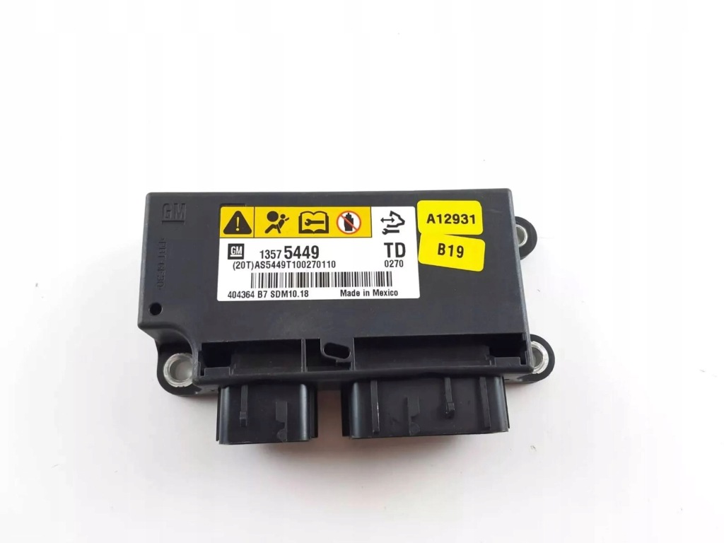 фото №1, Opel insignia a блок управления подушка безопасности 13575449