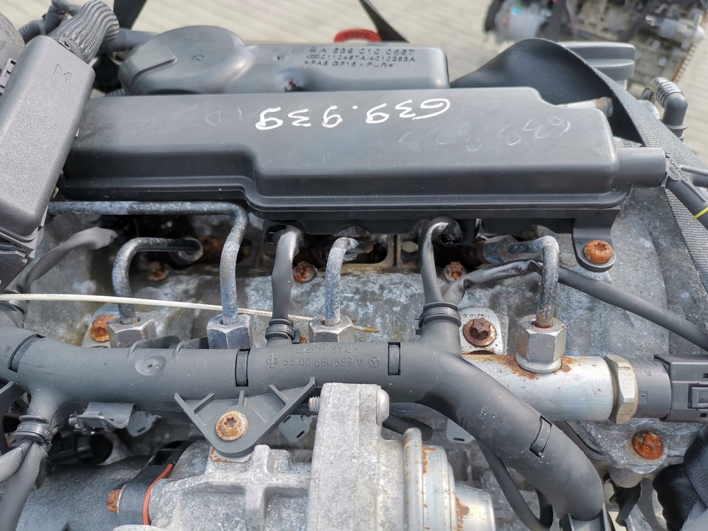 фото №9, Двигатель kompletny smart forfour mitsubishi colt vi 1.5 di-d 639.939