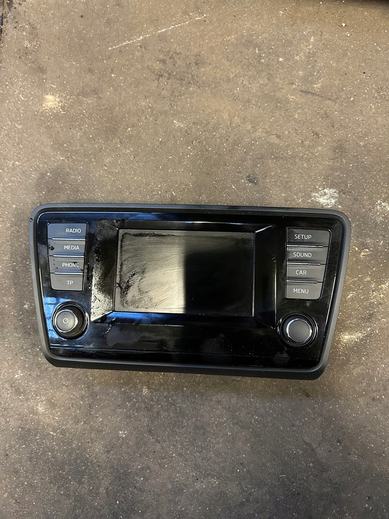 фото №1, Skoda octavia iii дисплей радио 5e0919605