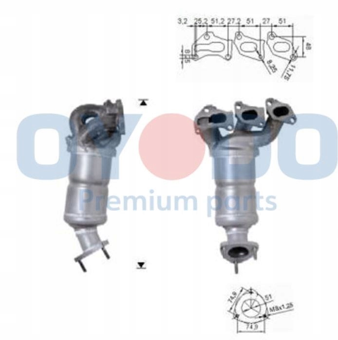 фото №2, Катализатор opel agila 1.0i 12v