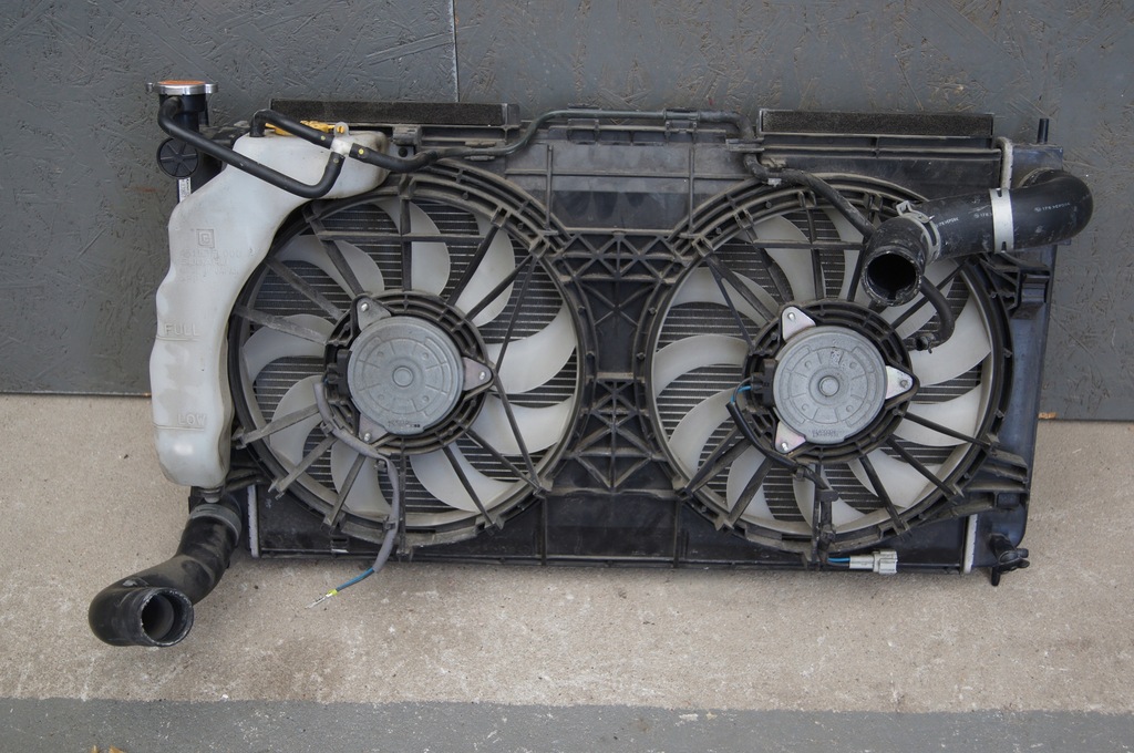 фото №5, Subaru xv ii crosstrek ii 2.0 радиатор woda кондиционер вентиляторы комплект