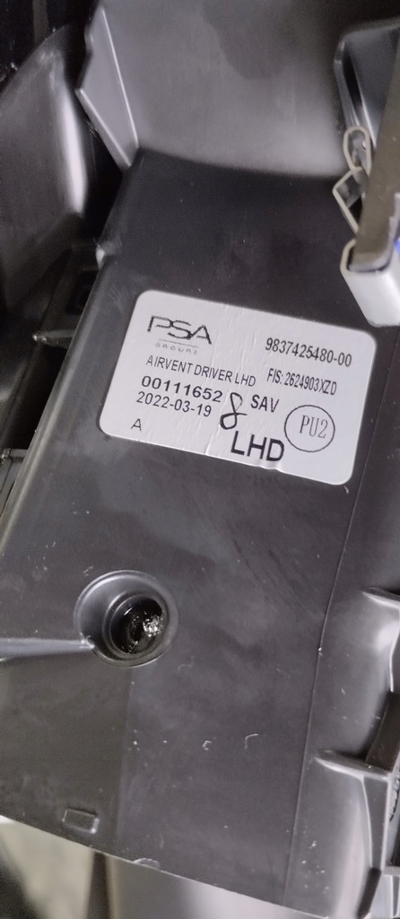 фото №7, Корпус спидометра приборы дисплея peugeot 308 iii t10 p5 9837425480