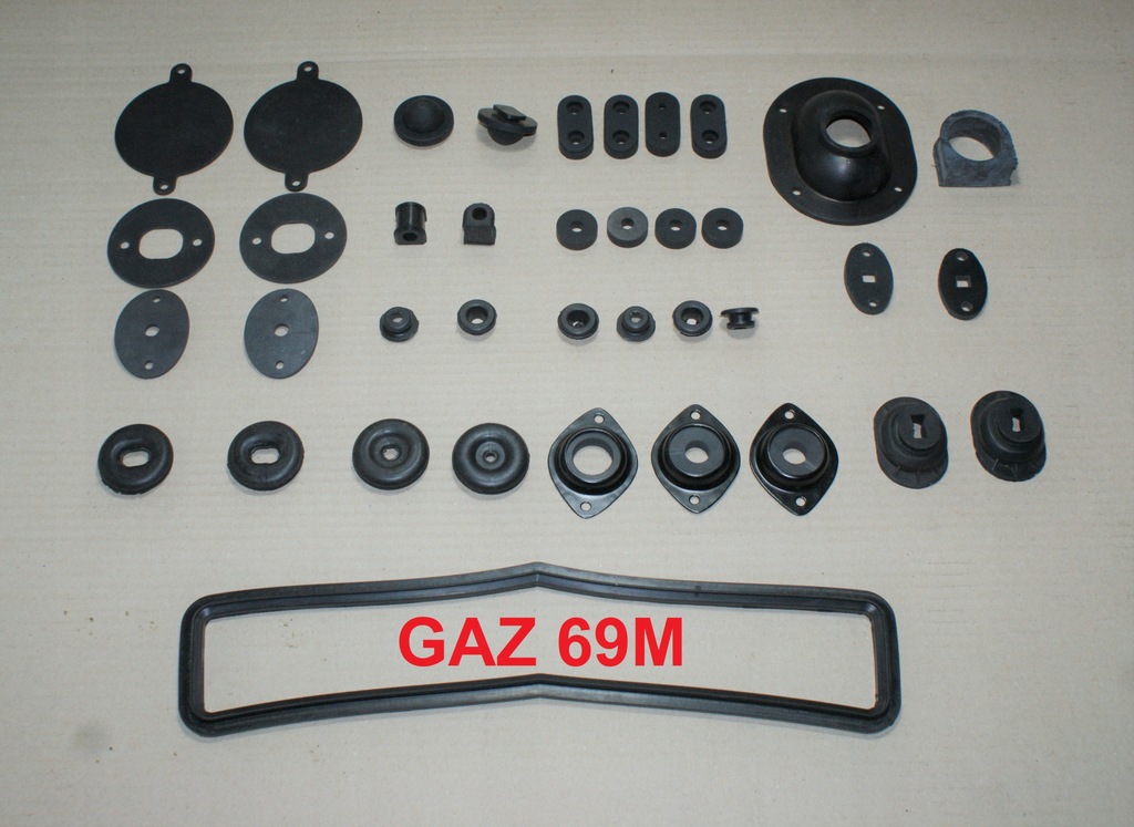 фото №8, Резиновый элемент втулка прокладка отбойник защита gaz 69 m