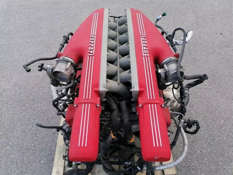 фото №8, Ferrari f12 berlinetta f140fc v12 6.3l 730hp двигатель комплектный