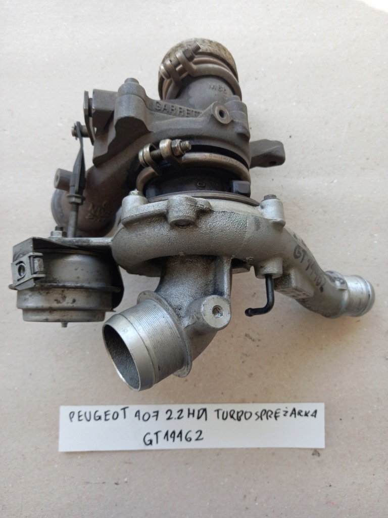 фото №1, Peugeot 407 2.2hdi турбонагнітач gt14462