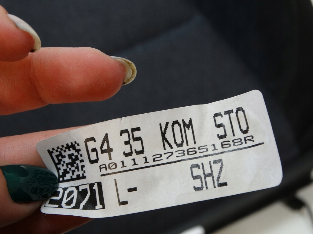 фото №9, Спинка сиденье правый перед vw golf vi 5k4881806dg