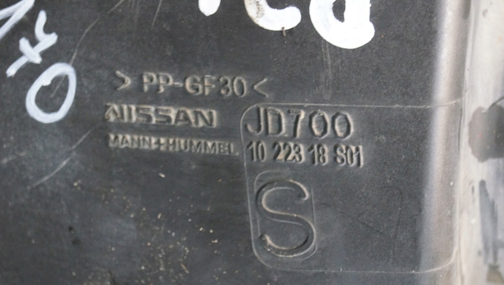 фото №9, Корпус фільтра повітря nissan qashqai j10 2.0 dci 1022318s01