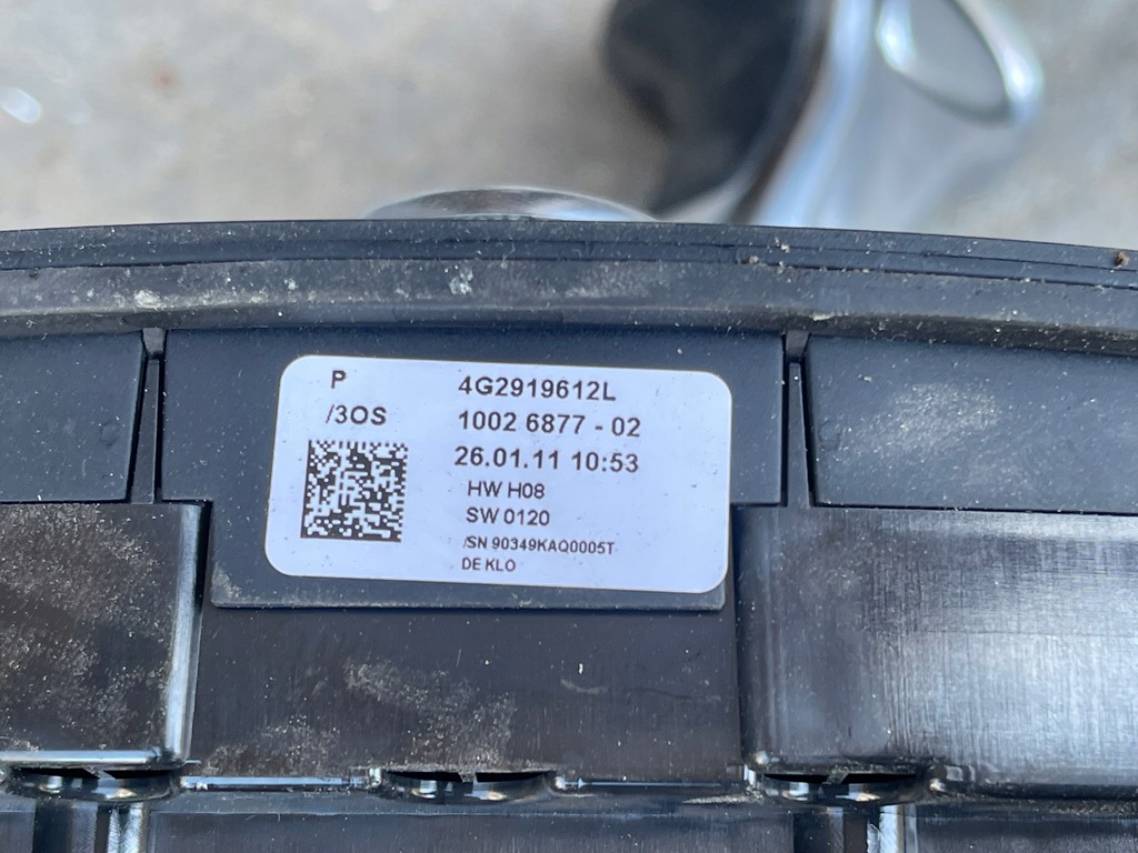 фото №5, Панель управление mmi audi a6 c7 a7 4g2919612l