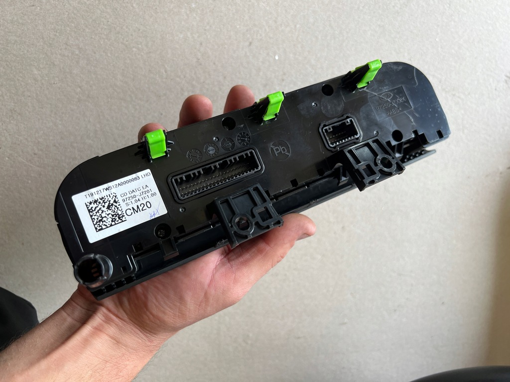 фото №12, Kia ceed iii 18- панель повітровід кондиціонера