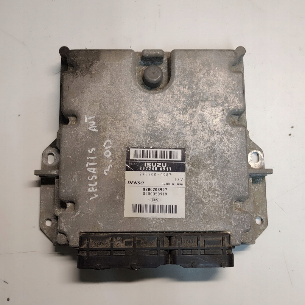 фото №1, Renault vel satis бортовой компьютер блок управления 8200208997