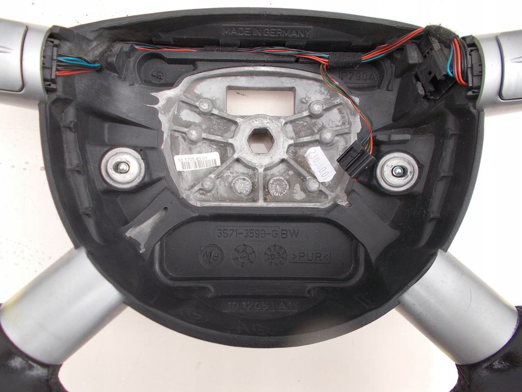 фото №10, Воздуховод кожаный деревянный ford mondeo mk2