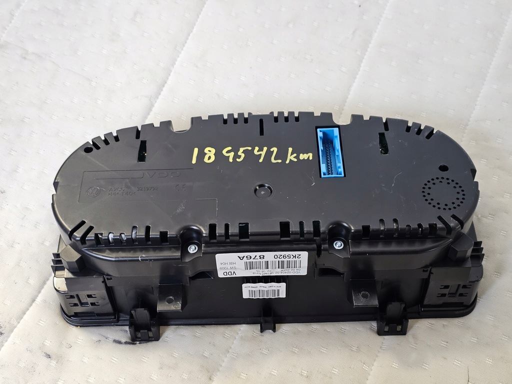 фото №5, Счетчик приборная панель приборы europa vw caddy iii 2k5920876a