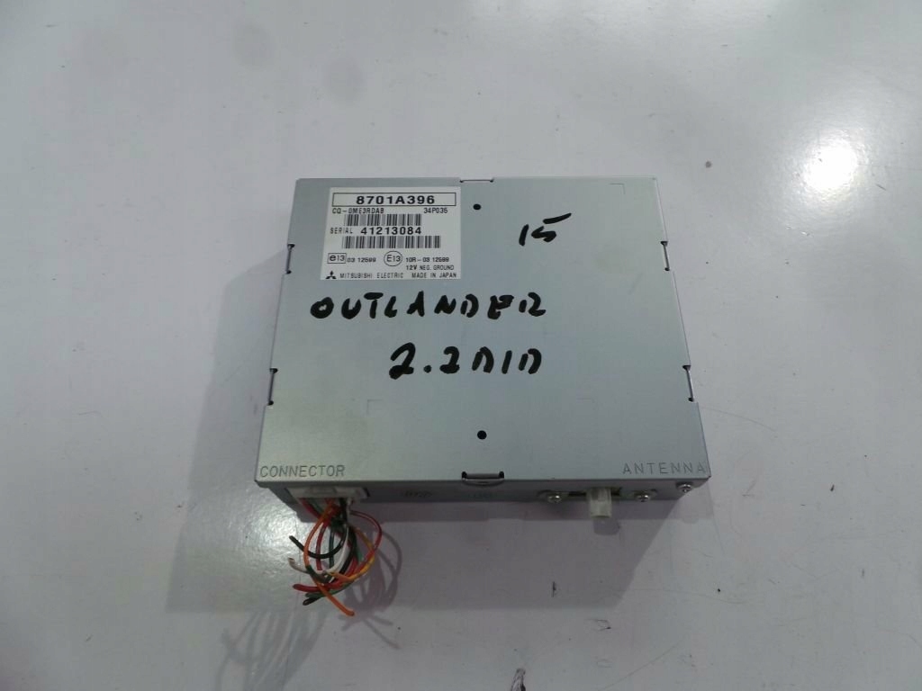 фото №1, Mitsubishi outlander iii модуль радио 8701a396