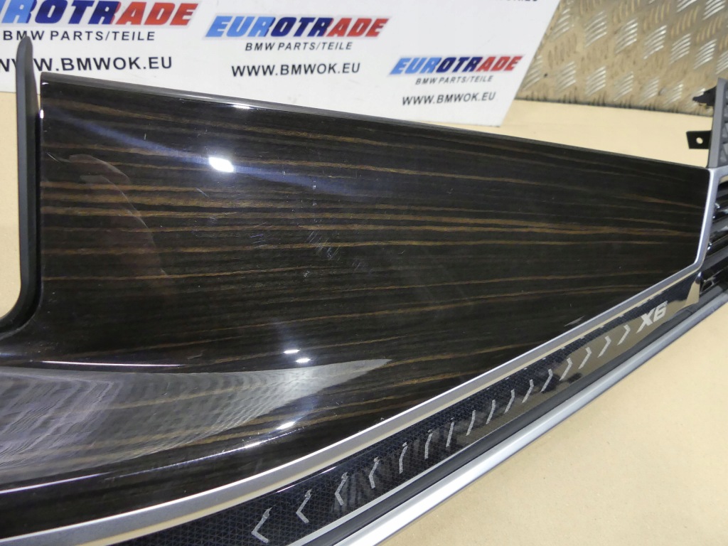 фото №5, Bmw x6 g06 lci накладки декоративные консоли 04kr drewno szlachetne fineline