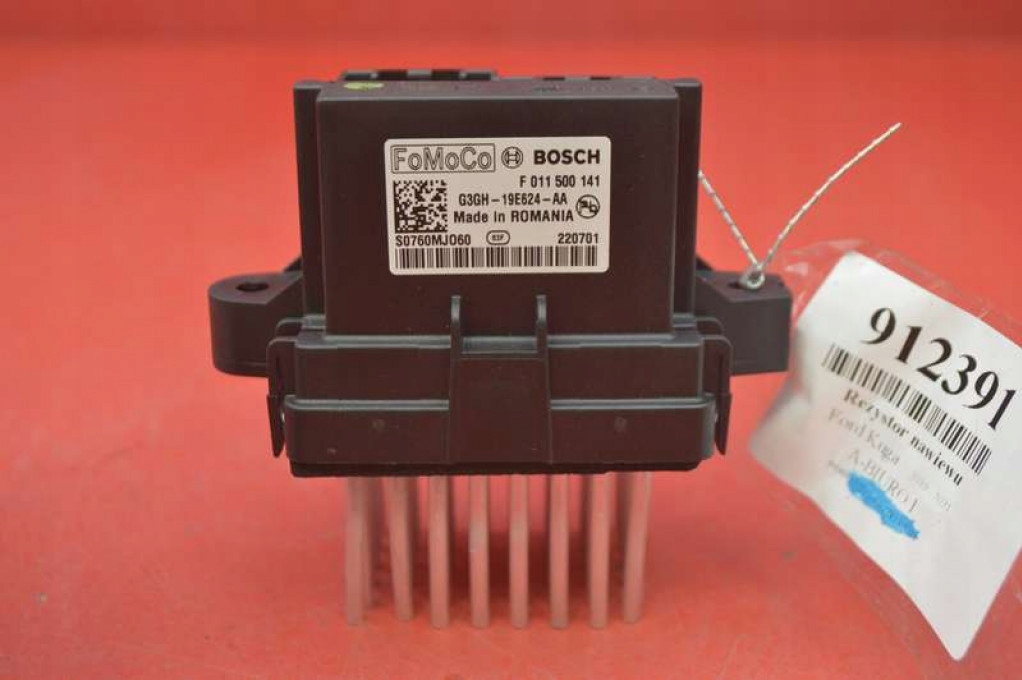 фото №5, Резистор обдув резистор резистор g3gh-19e624-aa ford kuga 3 iii mk3 19-21