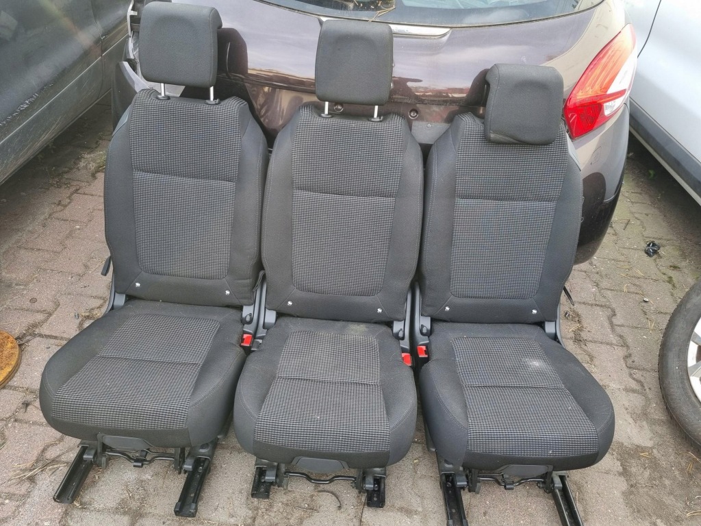 фото №1, Сиденье сиденья ii ряд peugeot 3008 5008 i средний lub правый левый