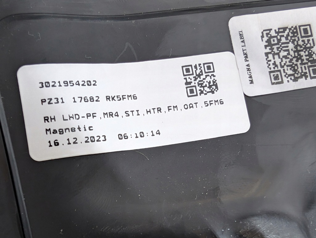 фото №14, Ford transit custom mk2 ii 2023- зеркало наружное правое 10 pin europa