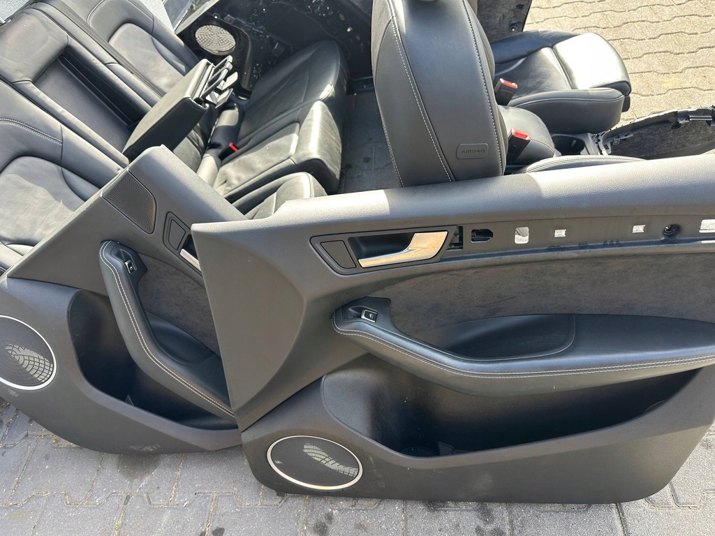 фото №7, Q5 8r lift sq5 сидіння шкіра alcantara комплект