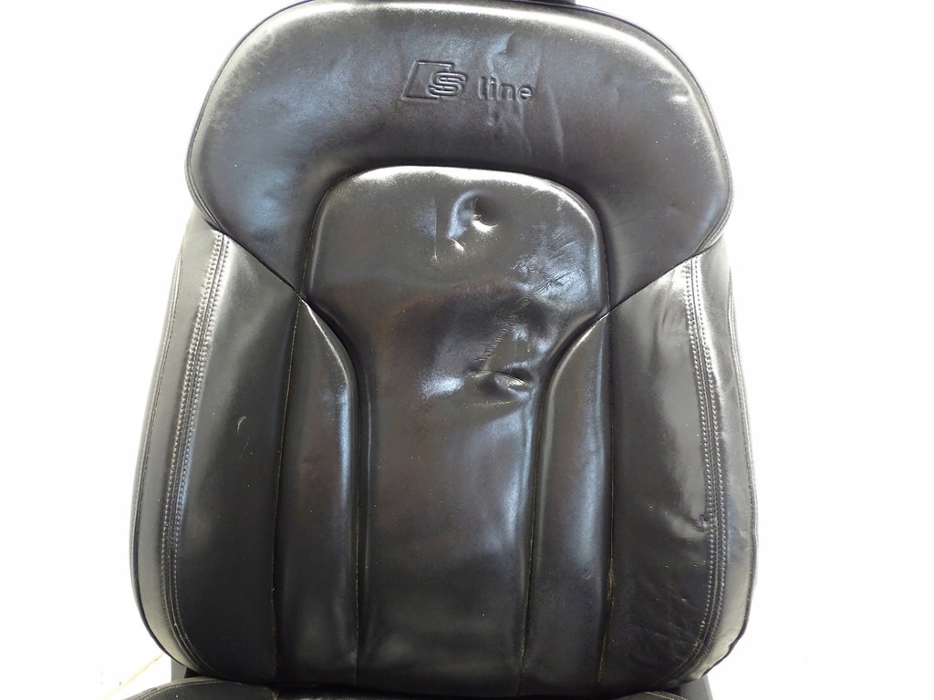 фото №11, Комплект сидіння заднє сидіння оббивка шкіра audi q5 8r s-line чорні