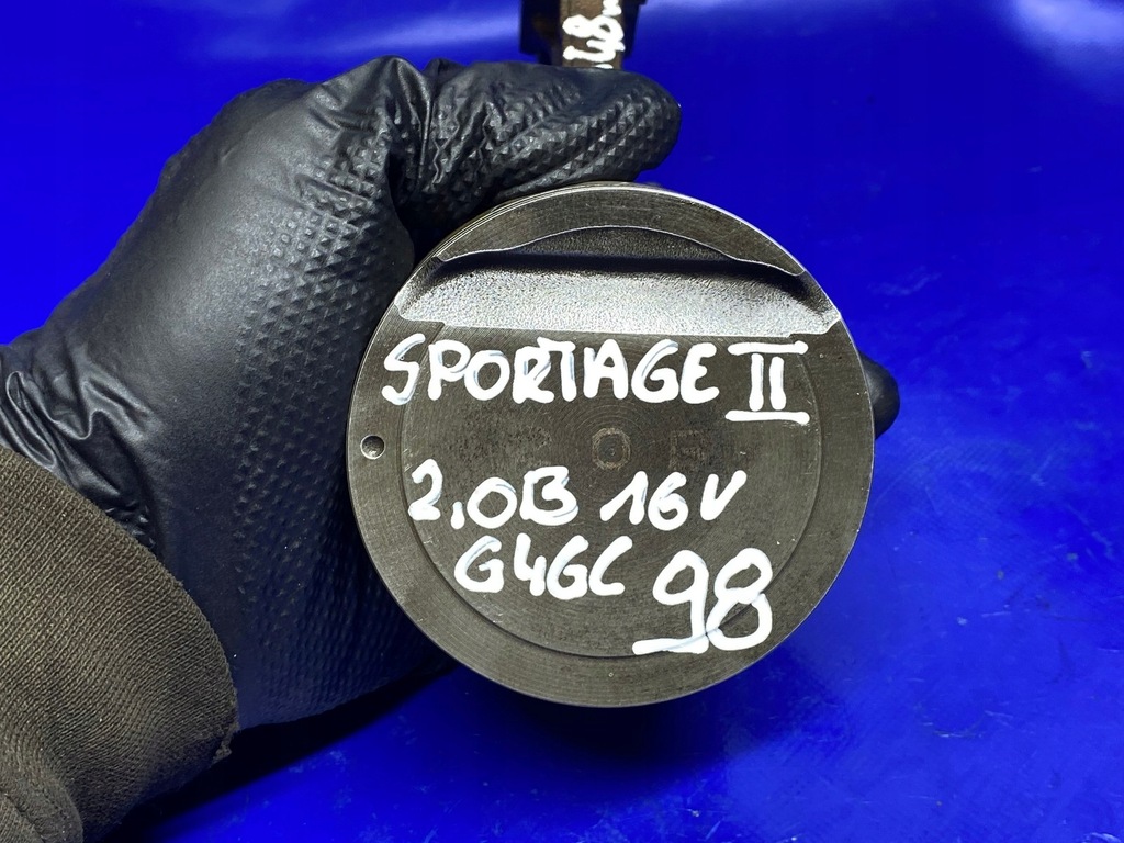 фото №12, Поршень шатун g4gc kia sportage ii hyundai tucson 2.0 16v 20mm 48mm