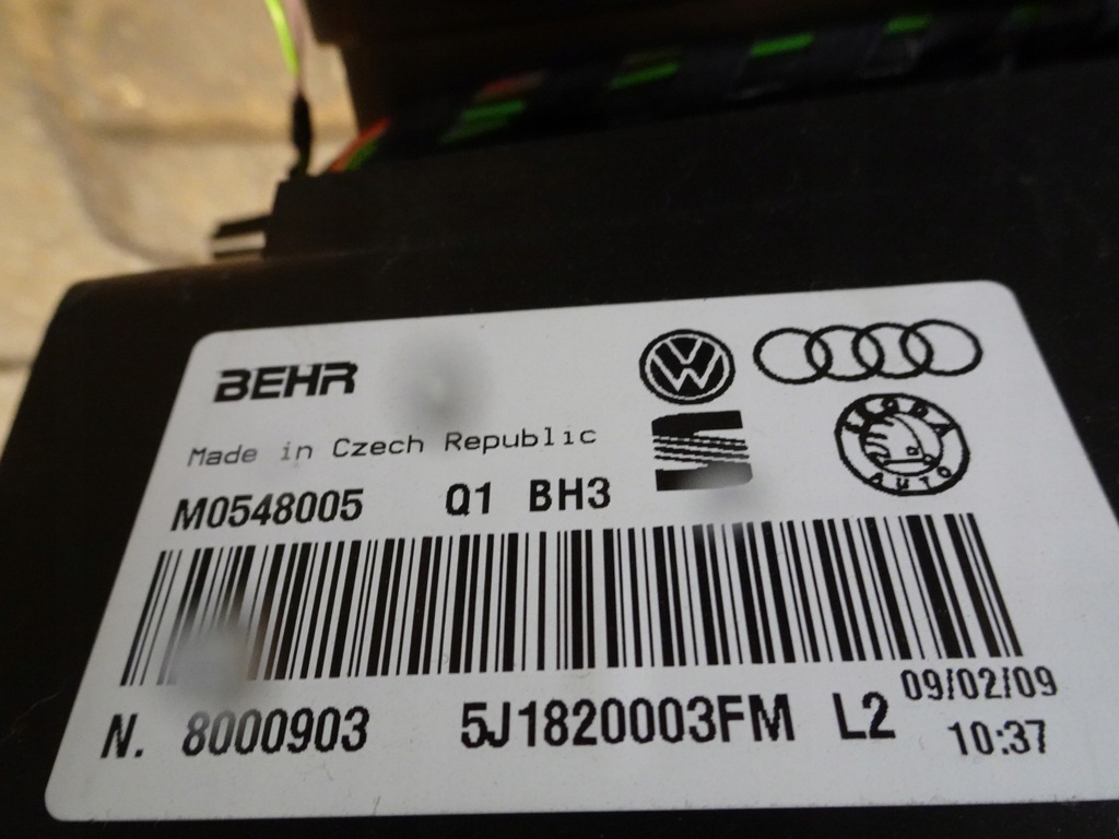 фото №5, Seat leon ii отопитель eu 5j1820003fm