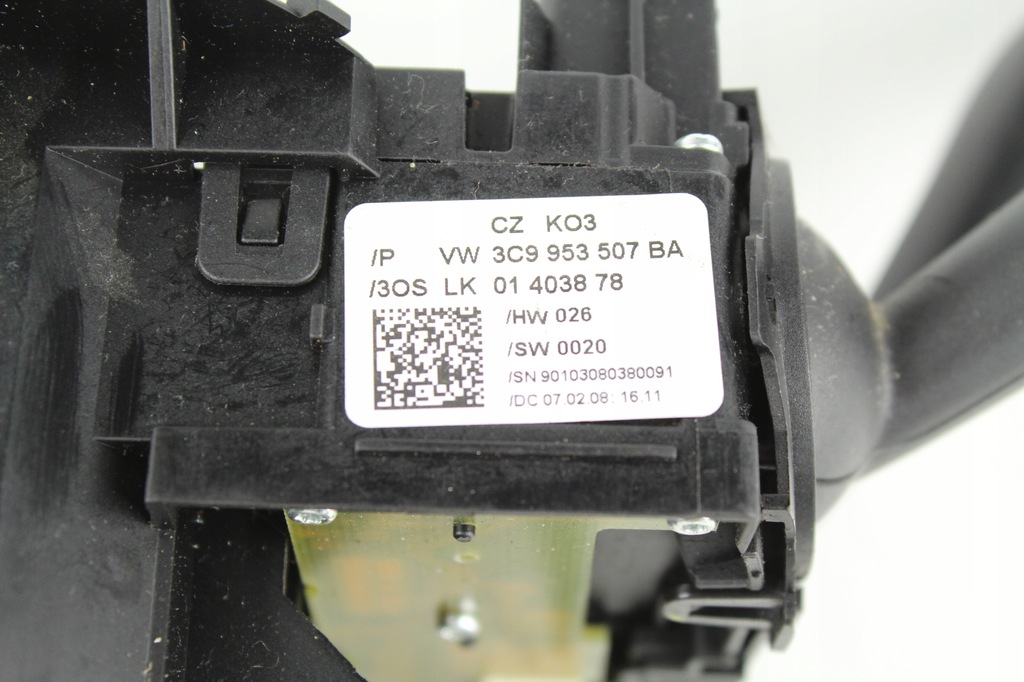 фото №11, Перемикач комбінований важіль volkswagen оригінальний номер 3c9953513s