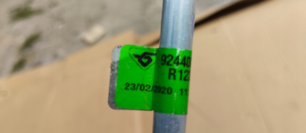 фото №3, Шланг пабтрубок  трубка кондиционера renault clio v 924400929r