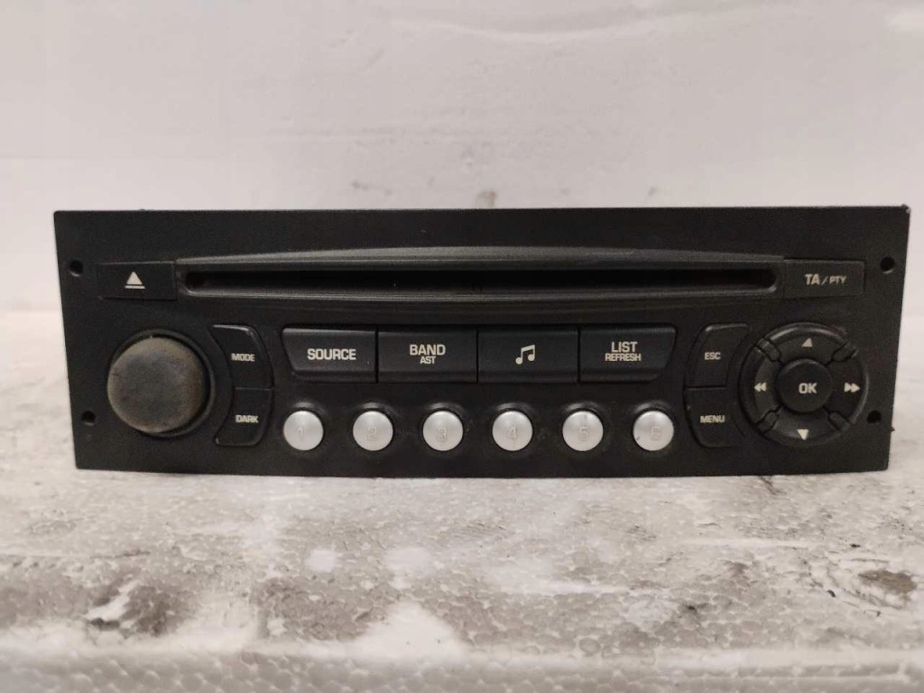 фото №1, Радіо cd citroen c2 96639793xt