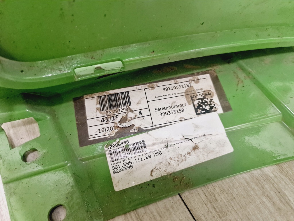 Бампер передний бампер porsche 911 gt3 rs 991.2 с Разборки