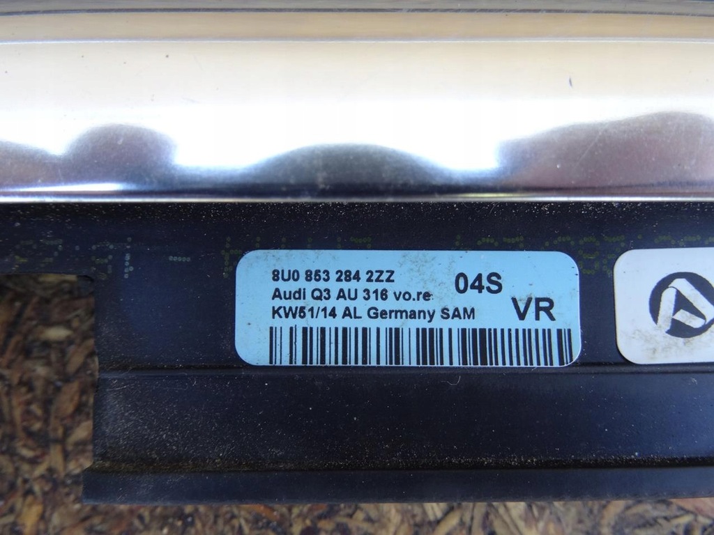 фото №11, Audi q3 8u накладки дахові ущільнювач двері хром праве ліва комплект