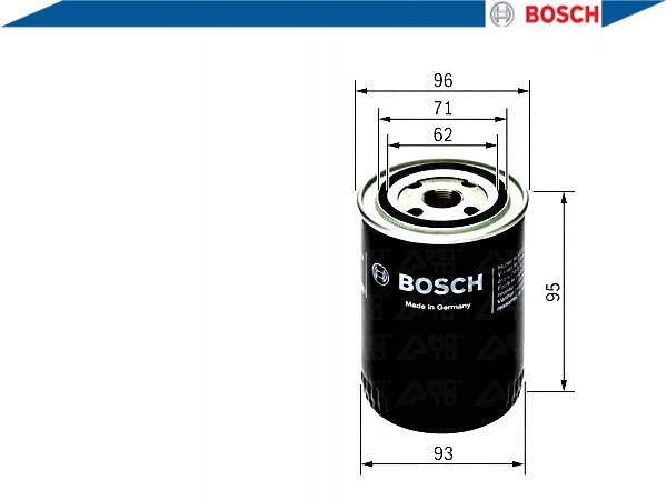 Фильтр масла [bosch] Доставка