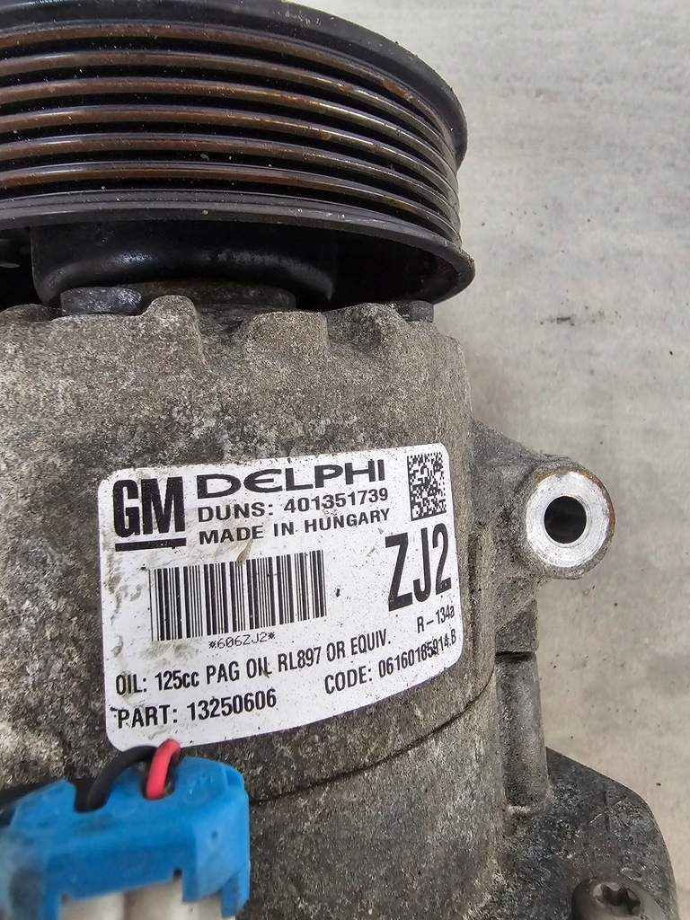 фото №10, Opel astra 1.7 компрессор кондиционера 13250606 401351739