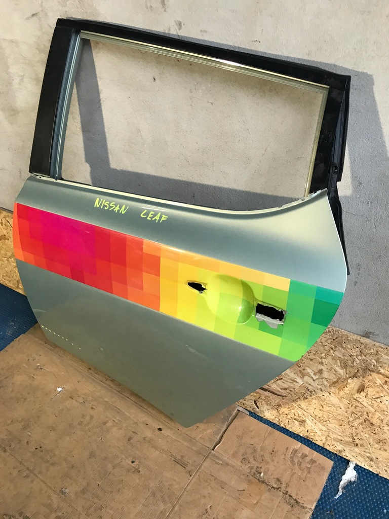 фото №7, Дверь левый задняя nissan leaf i 10-17