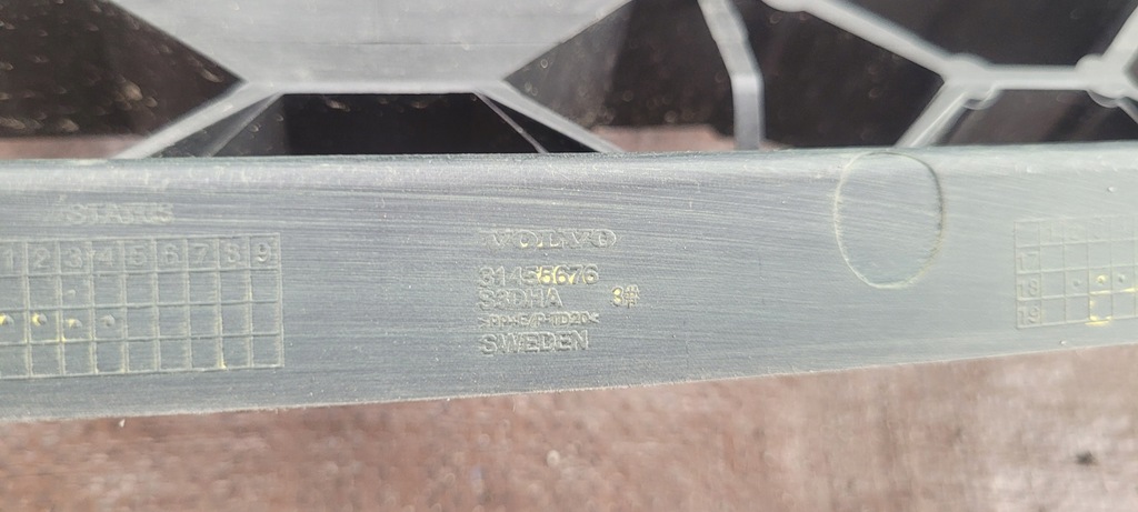 фото №6, Направляющая усилитель бампера задняя volvo v60 s60 iii