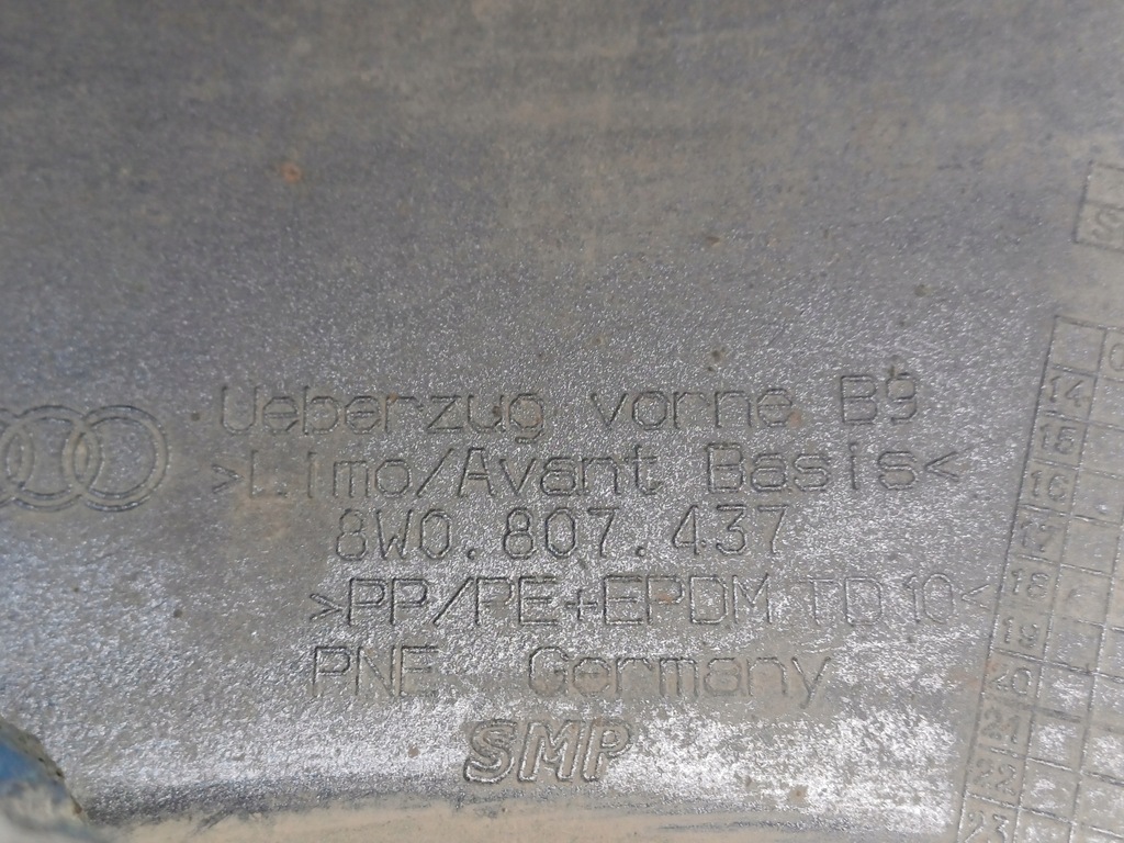 фото №9, Audi a4 b9 15- бампер перед 8w0807437