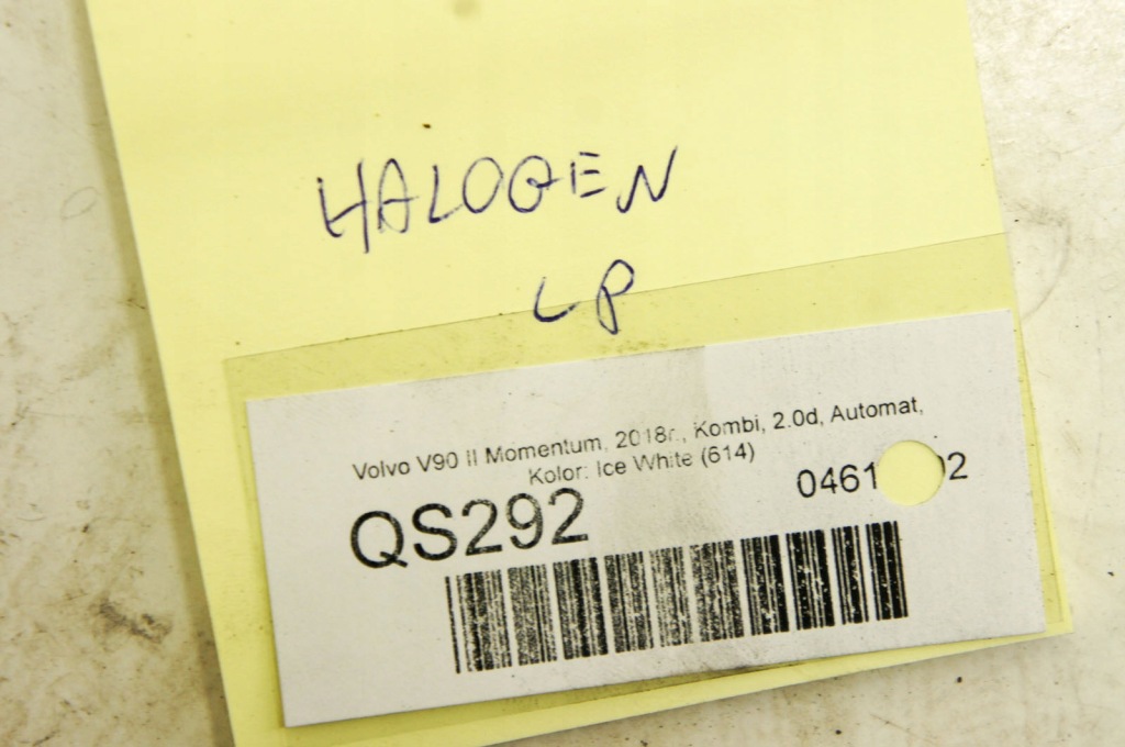 фото №6, Qs292 volvo v90 16- протитуманна фара лівий перед 31395865