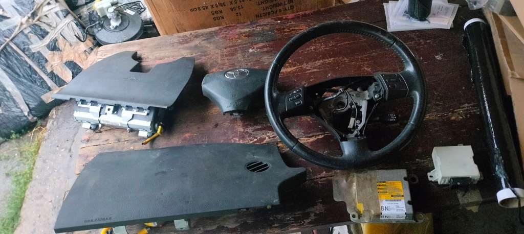 фото №1, Corolla verso 2 ii 04- подушки безпеки подушка безпеки ремені kpl eu