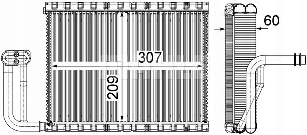 фото №9, Mahle ae 104 000p випарник, кондиціонер
